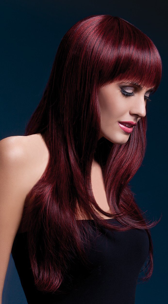 Sienna Wig Black Cherry