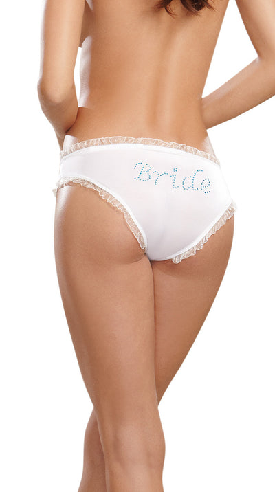 Bride Panty - White - Large DG-1411WHTL