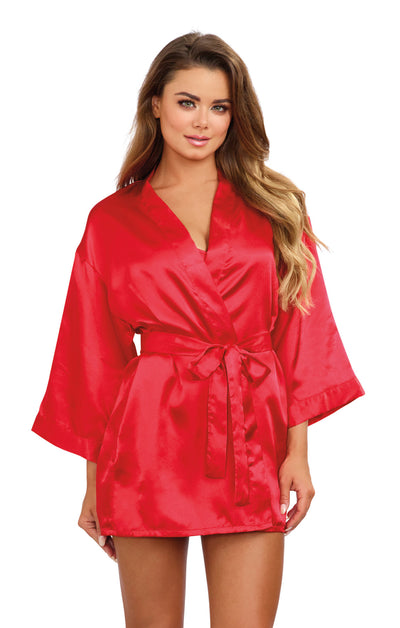 Robe, Chemise, Padded Hanger - Large - Red DG-3717REDL